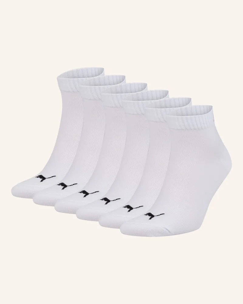 Puma 6er-Pack Strümpfe Everday weiss 001