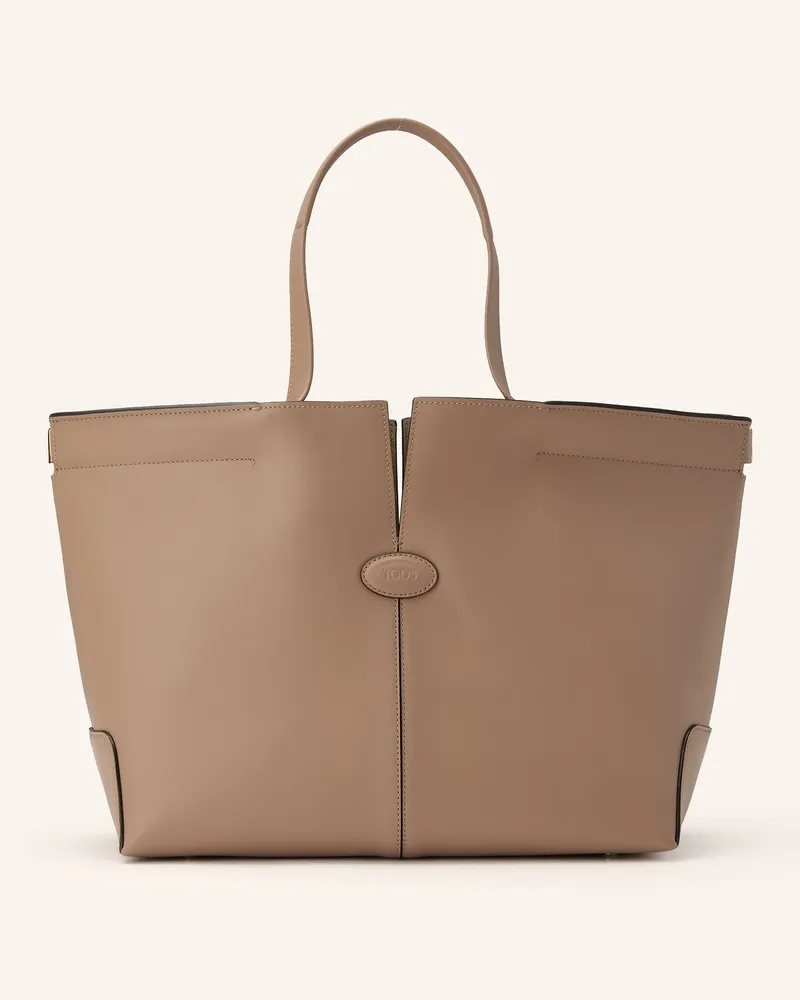 TOD'S Shopper MEDIO SMALL Taupe