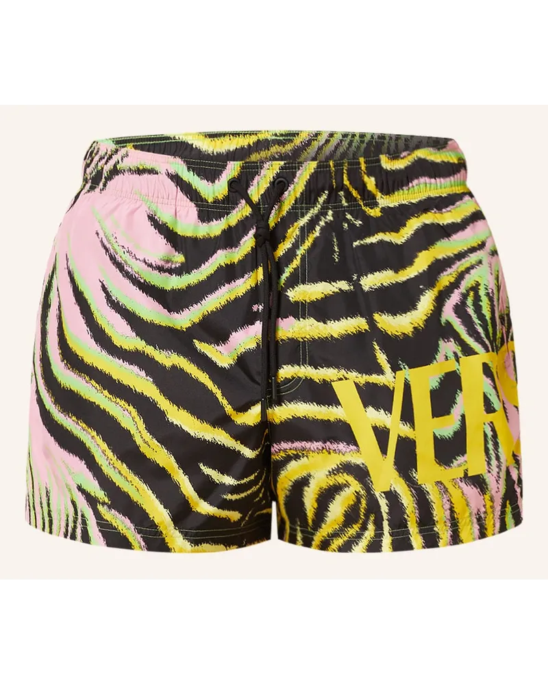 Versace Badeshorts Gelb