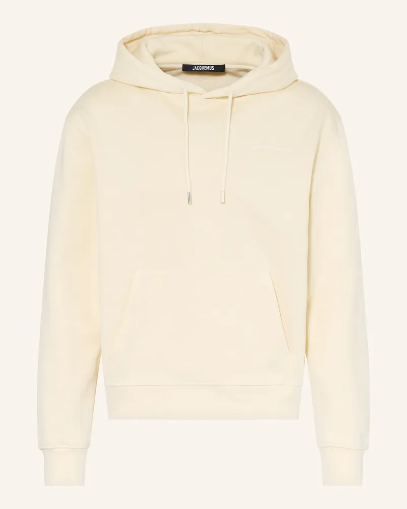 Jacquemus Hoodie LE SWEATSHIRT BRODE Beige