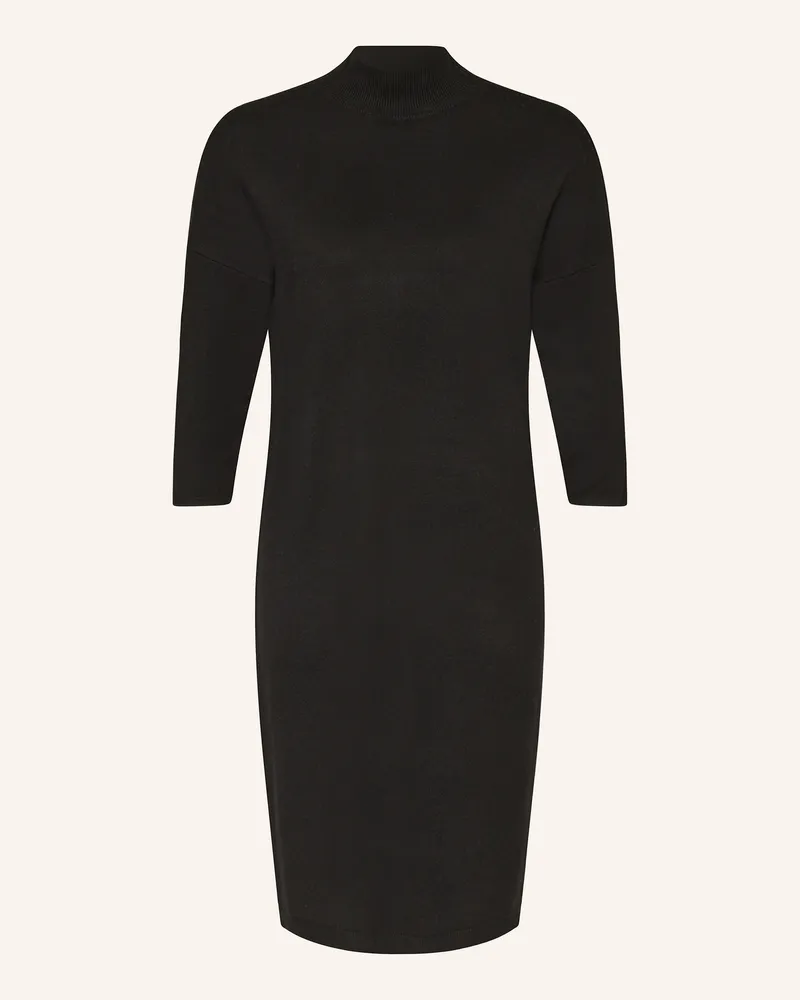 COMMA Strickkleid schwarz Schwarz