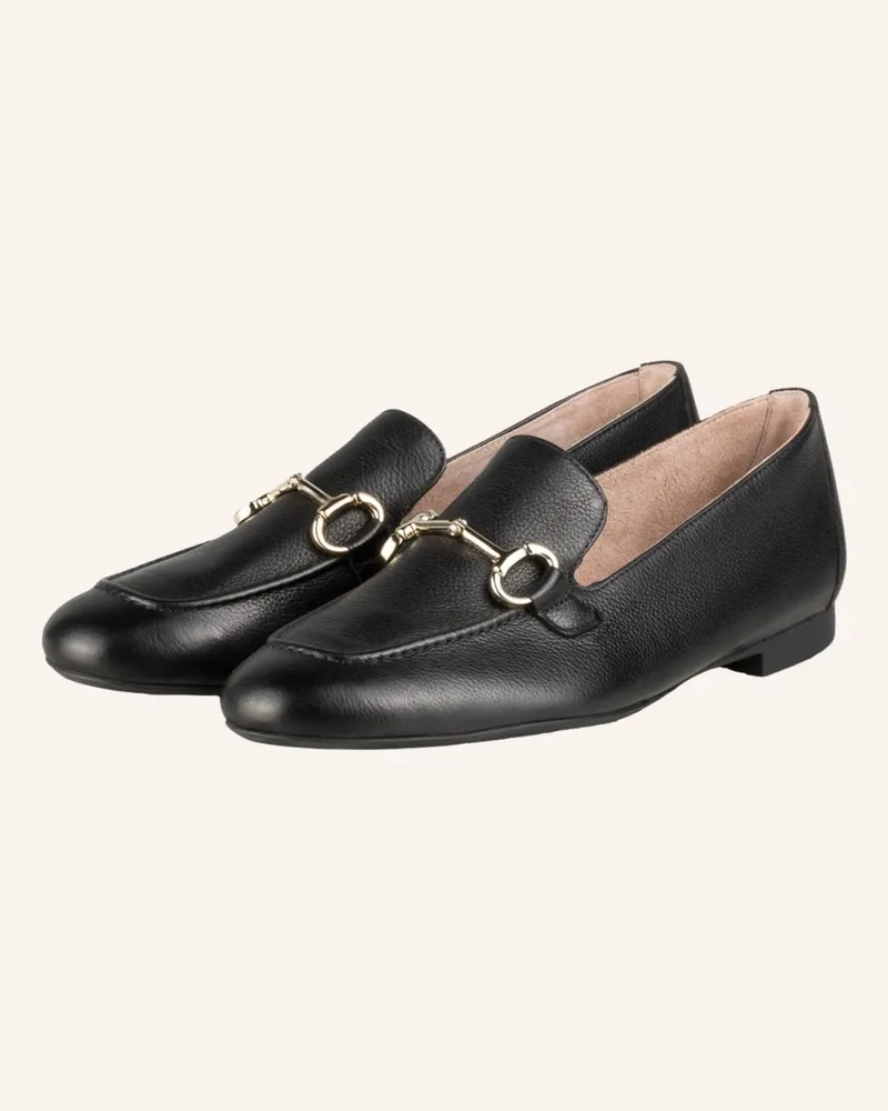 paul green Loafer schwarz Schwarz