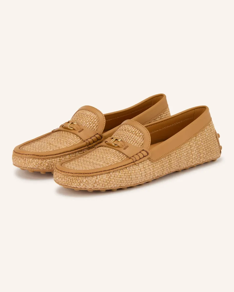 TOD'S Mokassins Gommino beige Camel