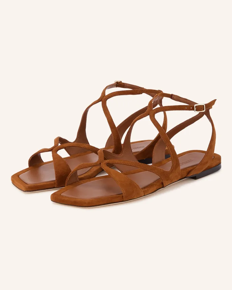 Jimmy Choo Sandalen Ayla braun Braun