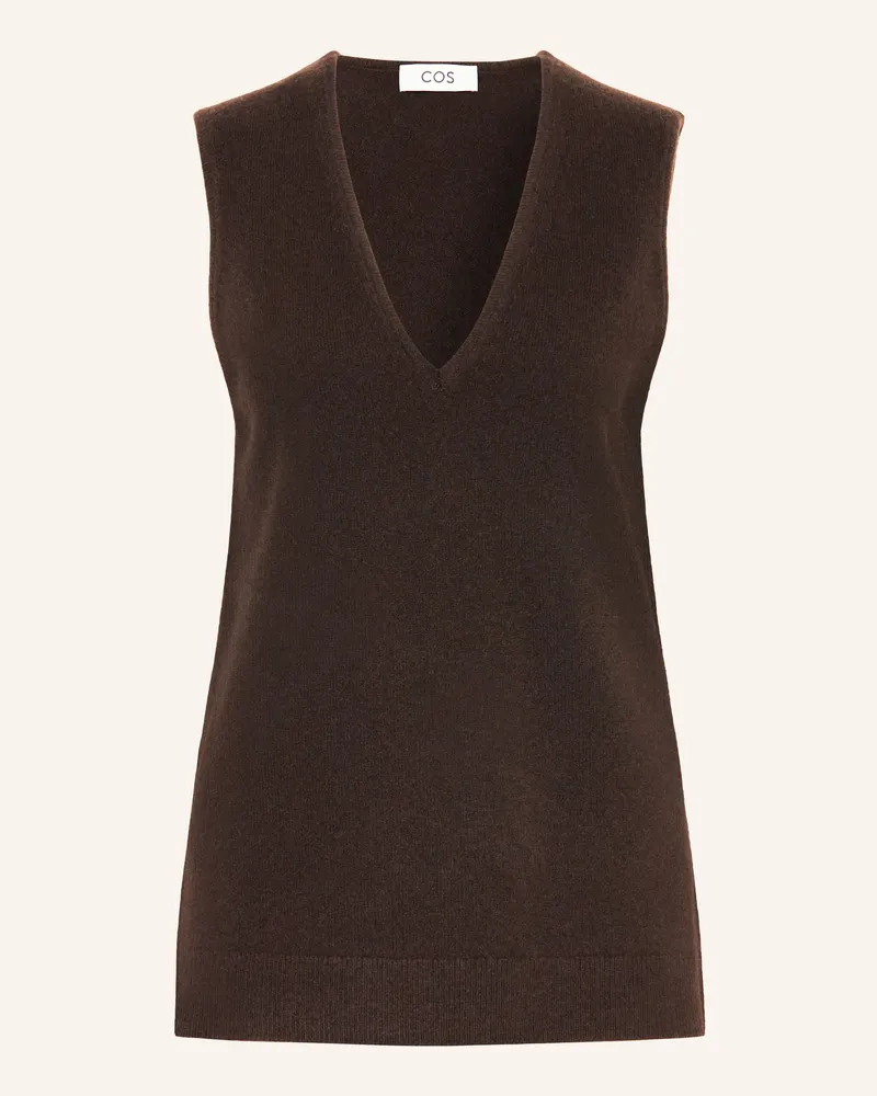 COS Pullunder braun Dunkelbraun