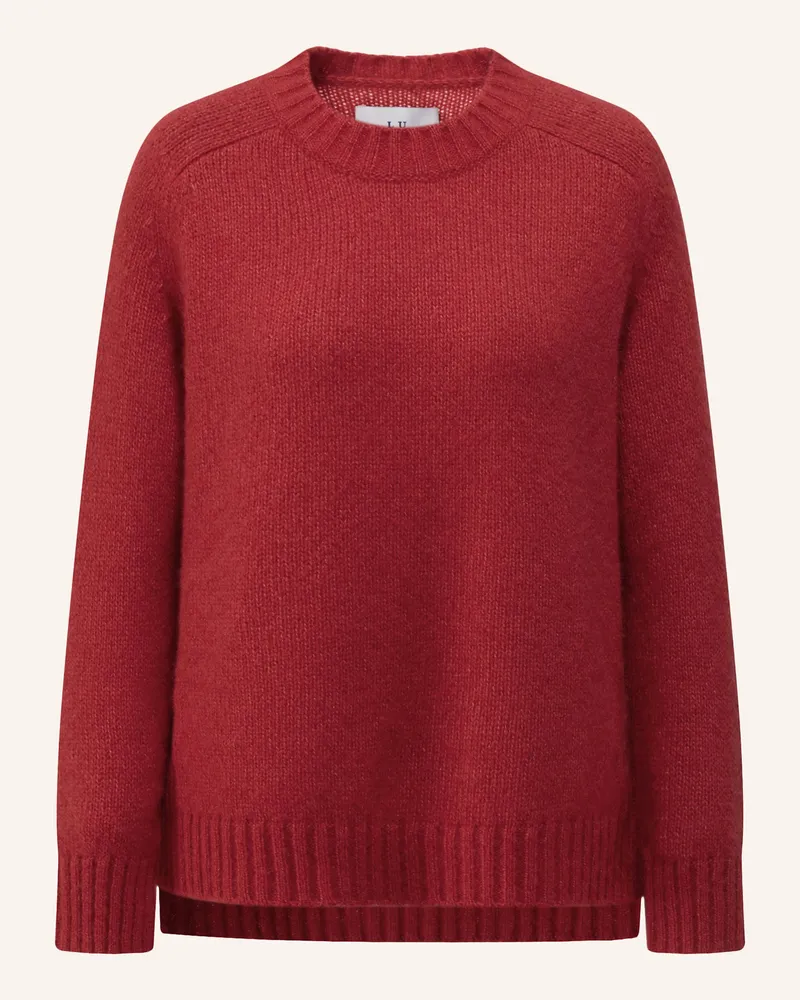 LU REN Pullover Aundy Aus Kaschmir Und Seide rot Rot