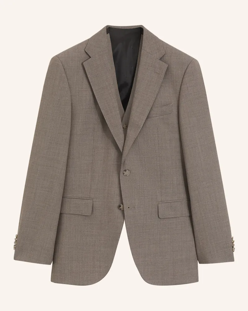 HUGO BOSS Anzug H-Jeckson-3pcs-263 Regular Fit braun Braun