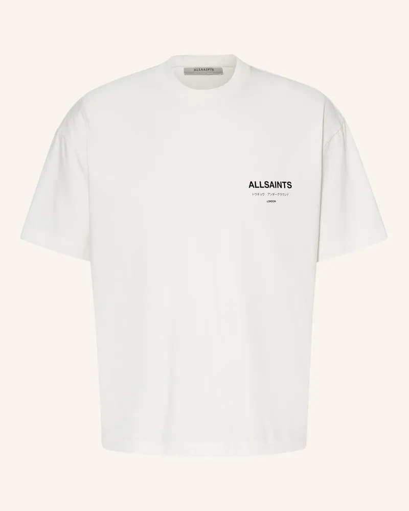 AllSaints T-Shirt Underground Etta weiss Creme
