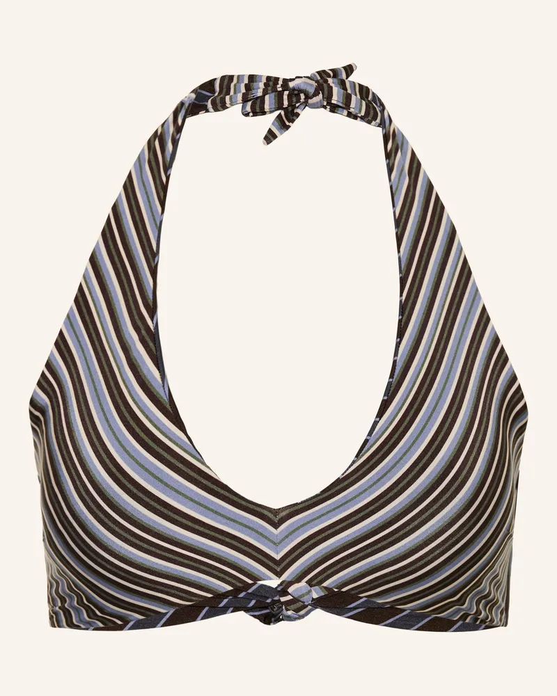 JETS Australia Neckholder-Bikini-Top Laelia Zum Wenden braun Dunkelbraun