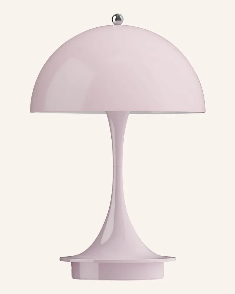 Louis Poulsen Tischleuchte Panthella 160 Portable rosa Hellrosa