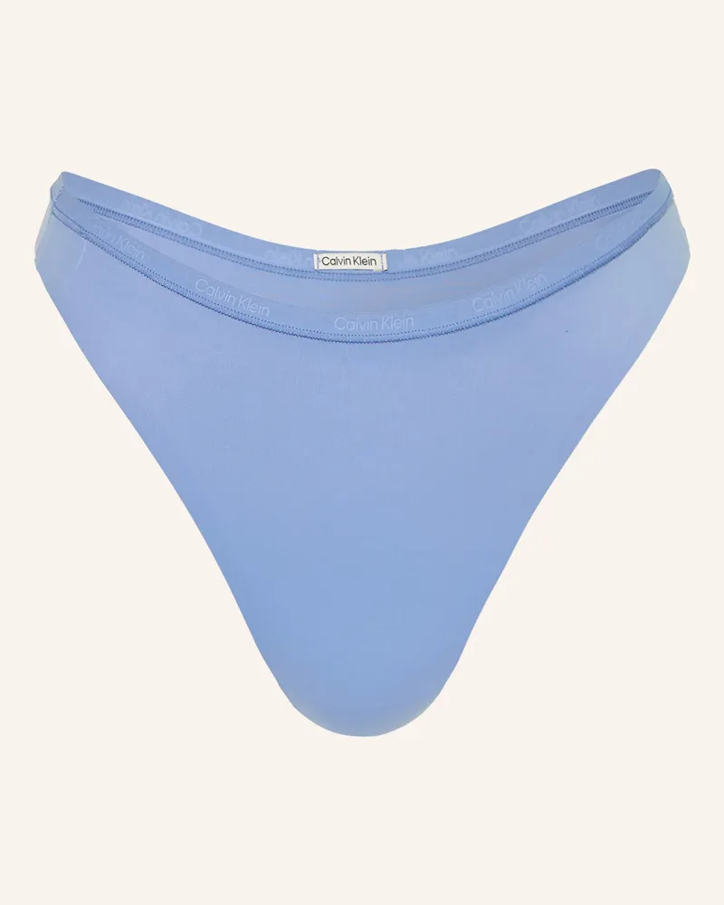 Calvin Klein String Perfectly Fit blau Blaugrau