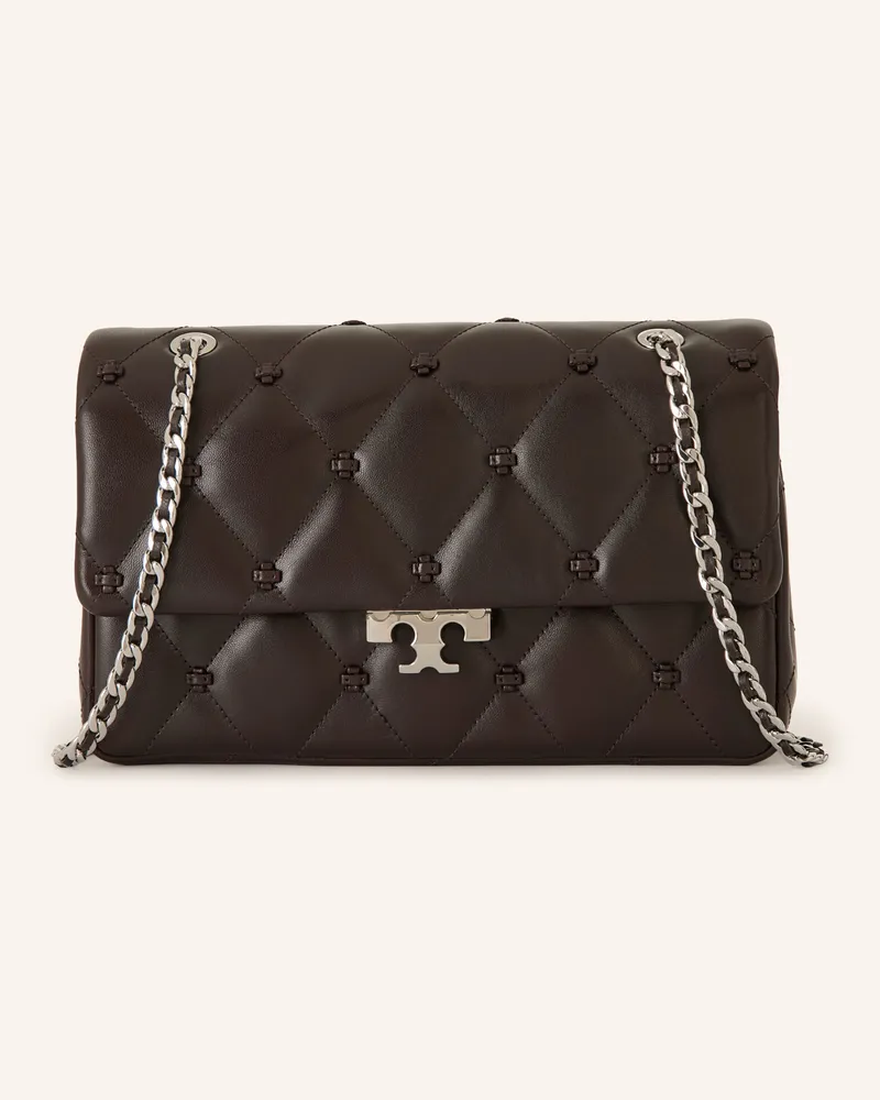 Tory Burch Umhängetasche Bunny Knot braun Dunkelbraun