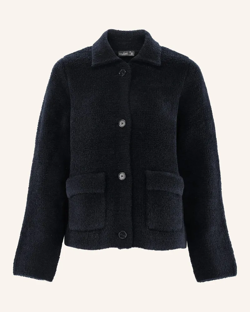 van Laack Strickjacke blau Dunkelblau