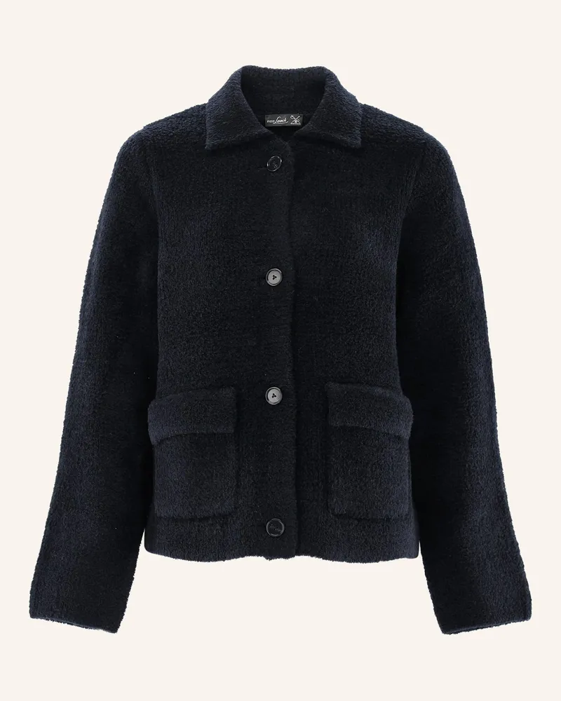 van Laack Strickjacke blau Dunkelblau