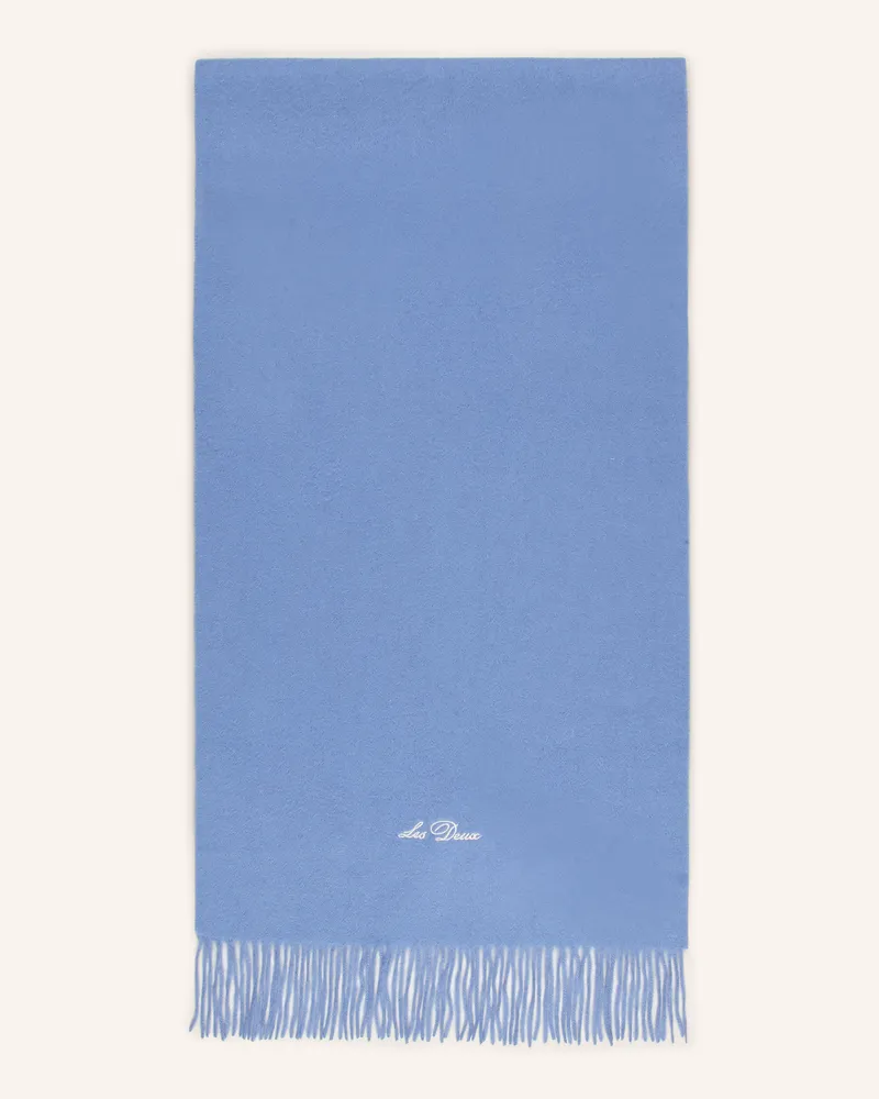 LES DEUX Schal blau Hellblau