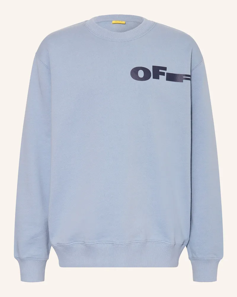 OFF-WHITE Sweatshirt Hellblau
