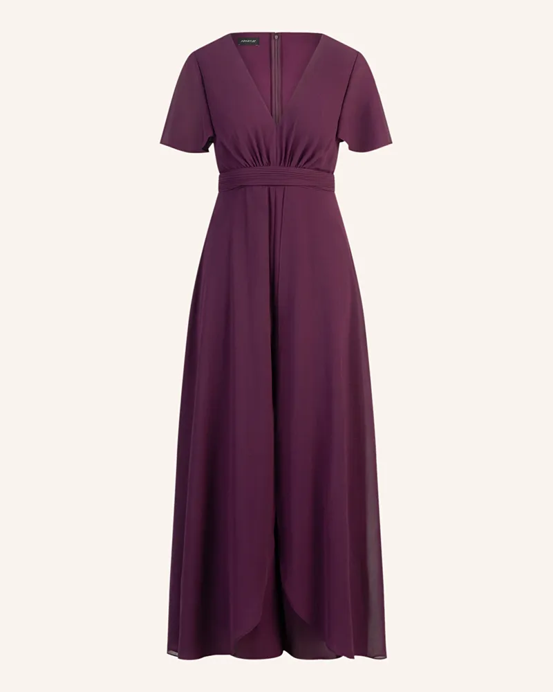 Apart Jumpsuit rot Dunkellila