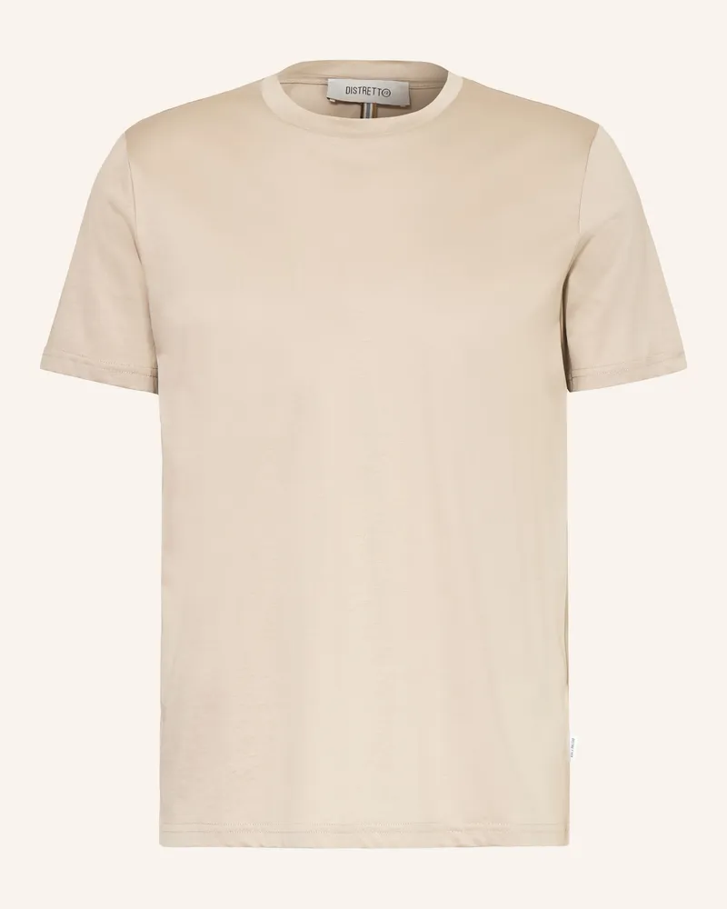 DISTRETTO12 T-Shirt MENTA Beige