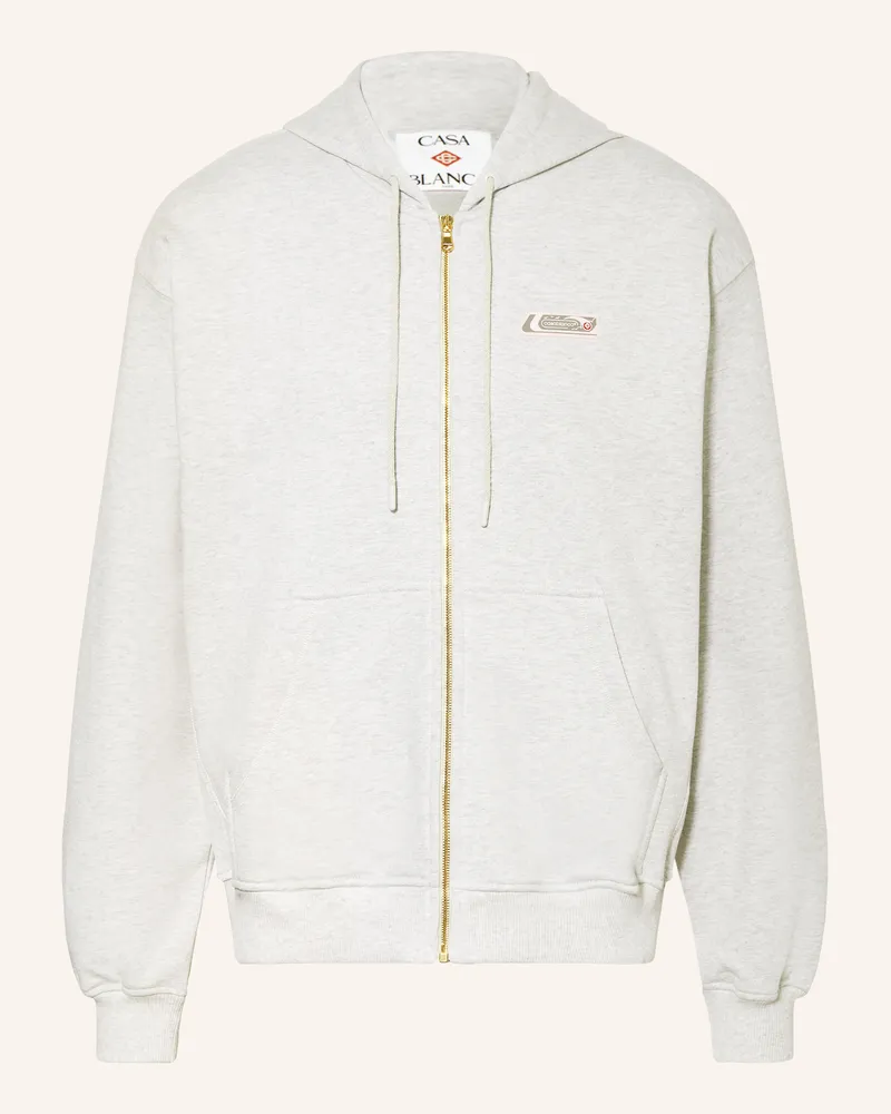Casablanca Paris Sweatjacke grau Hellgrau