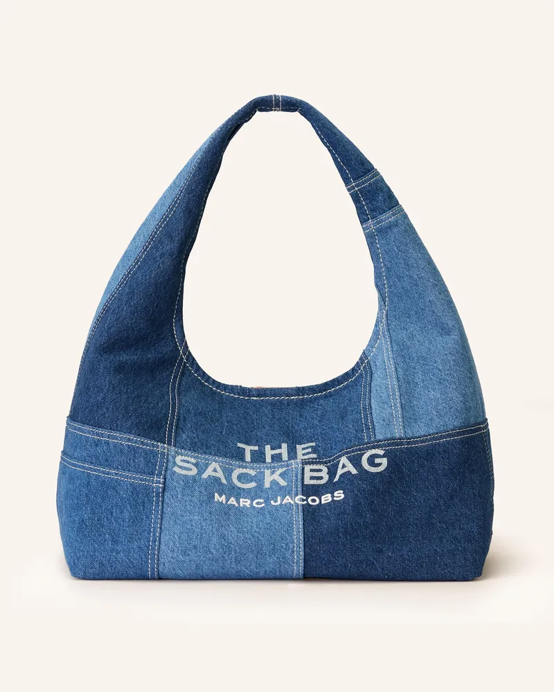 Marc Jacobs Schultertasche THE SACK BAG mit Pouch Blau