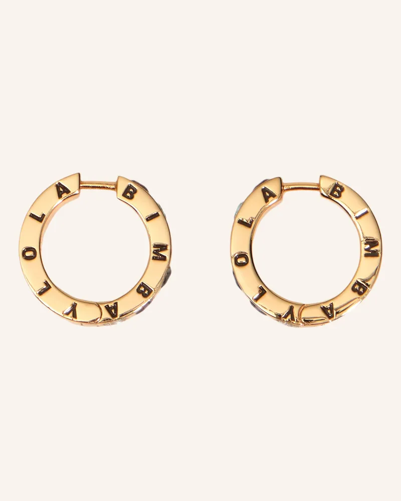 BIMBA Y LOLA Creolen pink Rosa