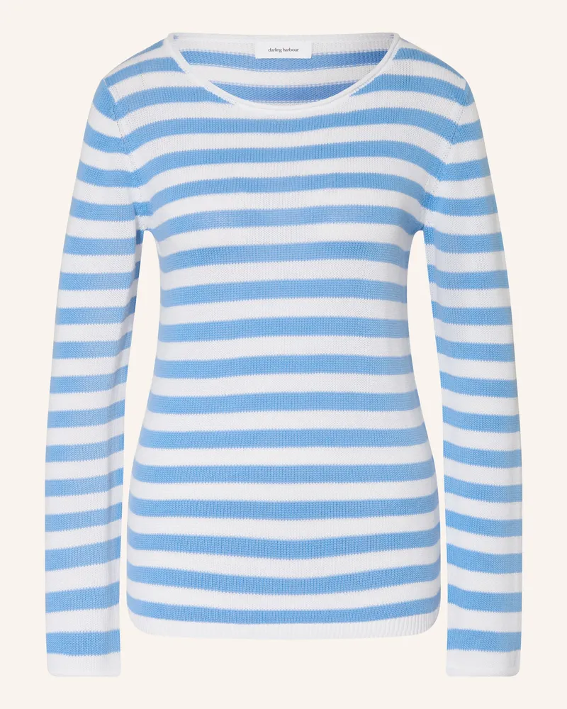Darling Harbour Pullover blau White