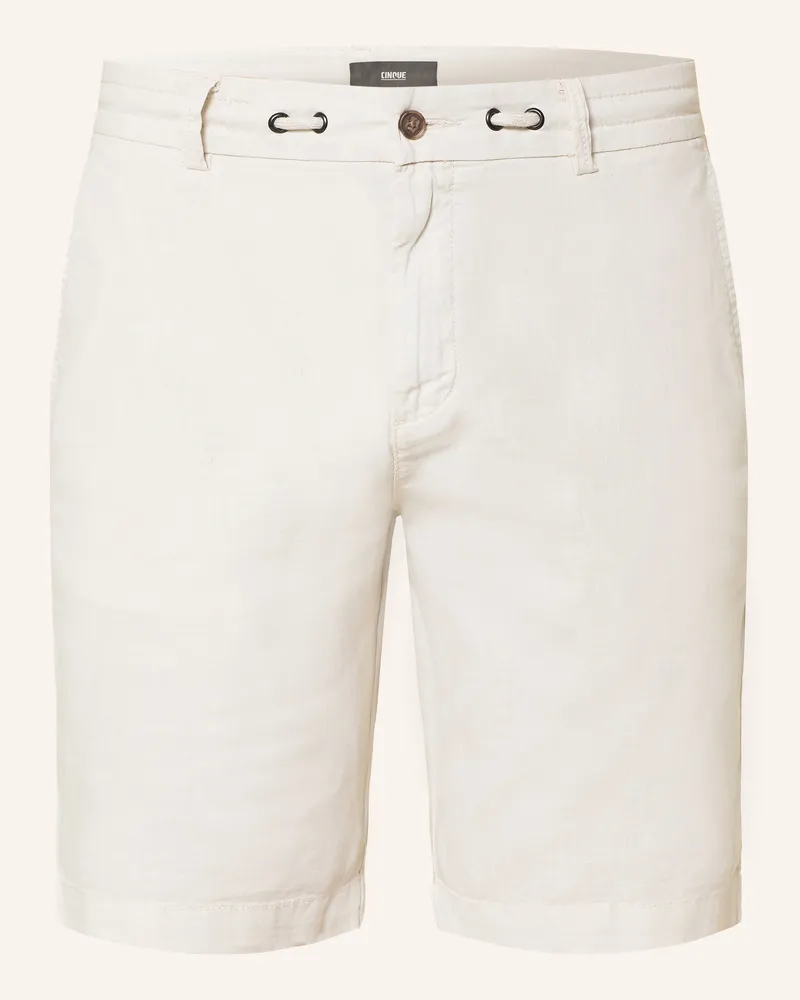 cinque Shorts CIJUNO mit Leinen Ecru