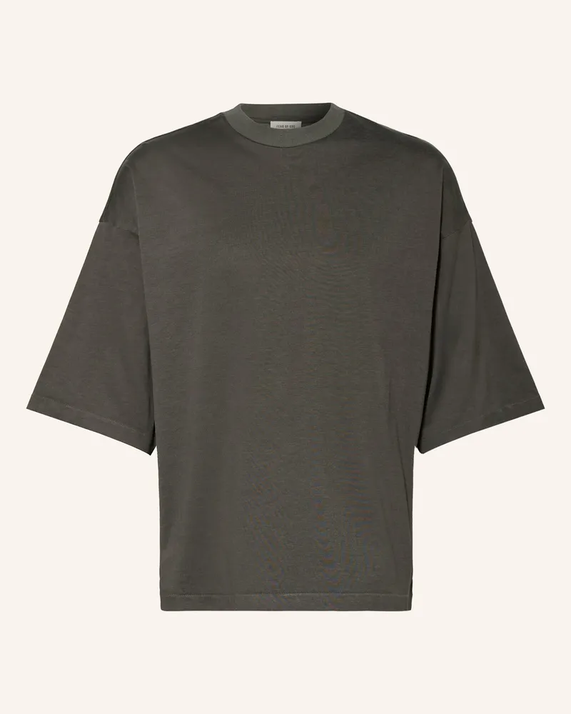 Fear of God Oversized-Shirt schwarz Khaki