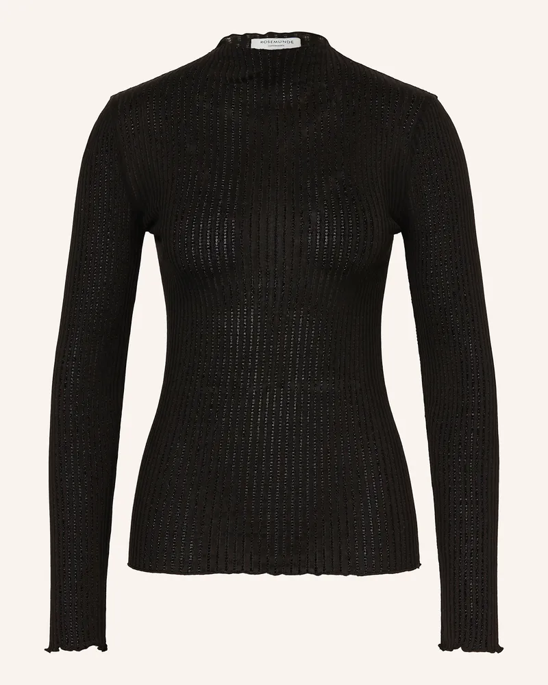 Rosemunde Seidenpullover BELIZE Schwarz