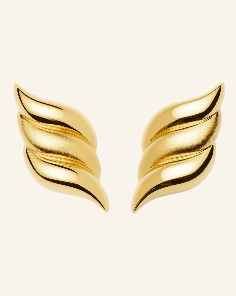 Missoma Ohrhänger SAVI SIGNATURE OVERSIZED STUD by GLAMBOU Gold