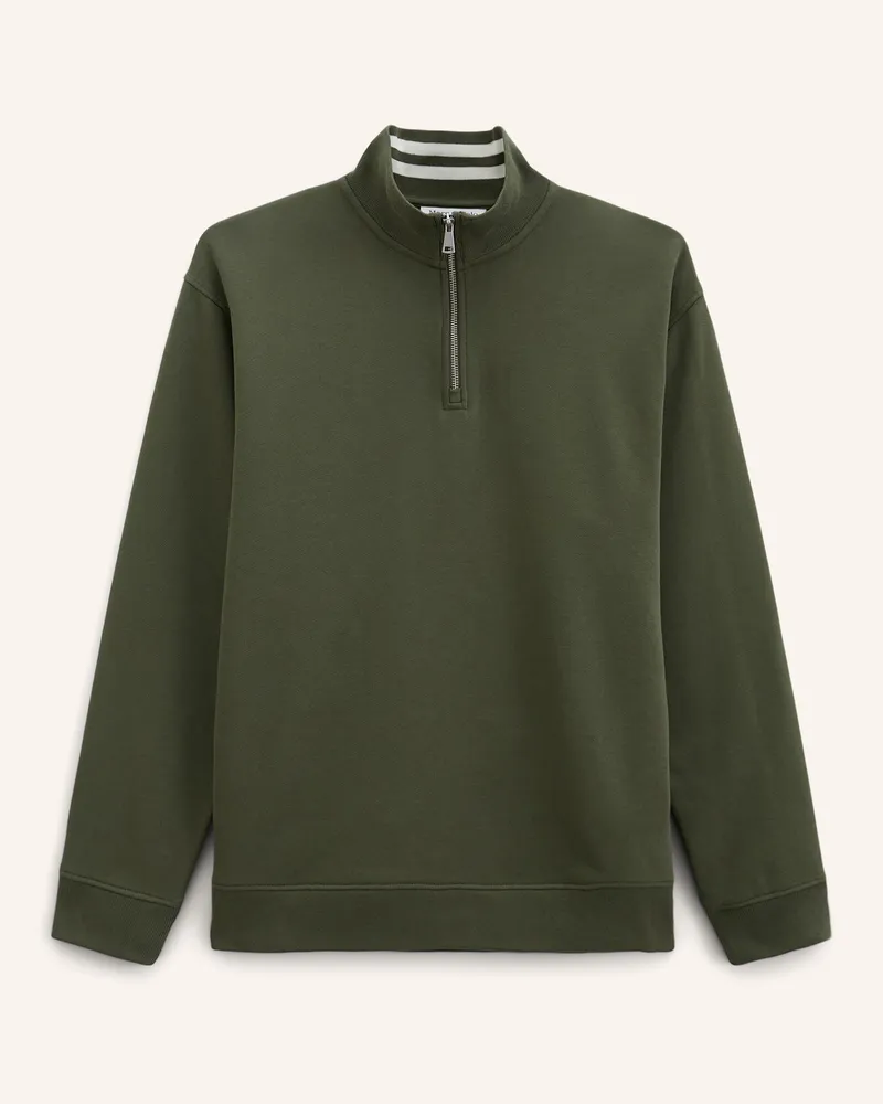 Marc O'Polo Sweat-Troyer gruen Dunkelgrün