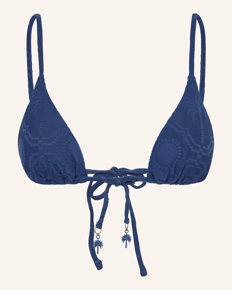 Seafolly Australia Triangel-Bikini-Top OASIS Blau