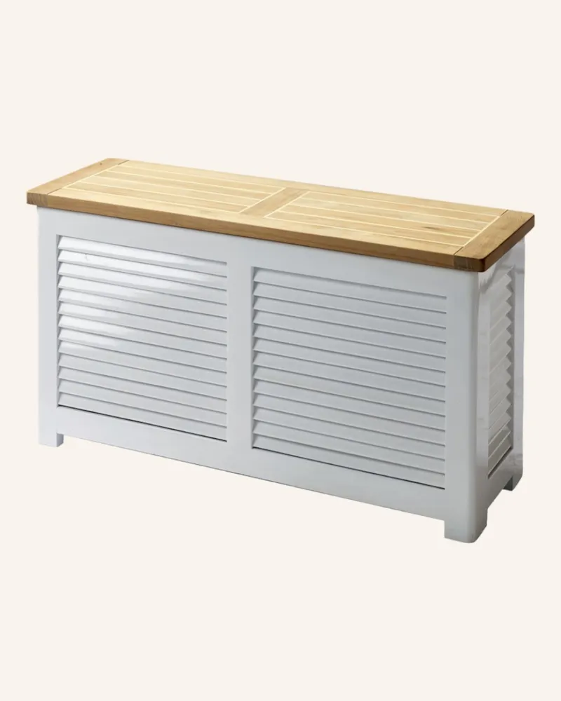 Cinas Aufbewahrungsbank Classic weiss Weiss