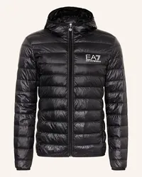 EA7 Lightweight-Daunenjacke Schwarz