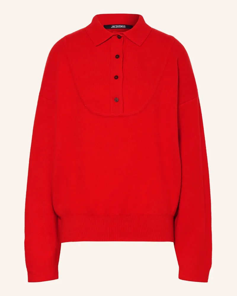 Jacquemus Pullover LA MAILLE VAREUSE PALLONE Rot
