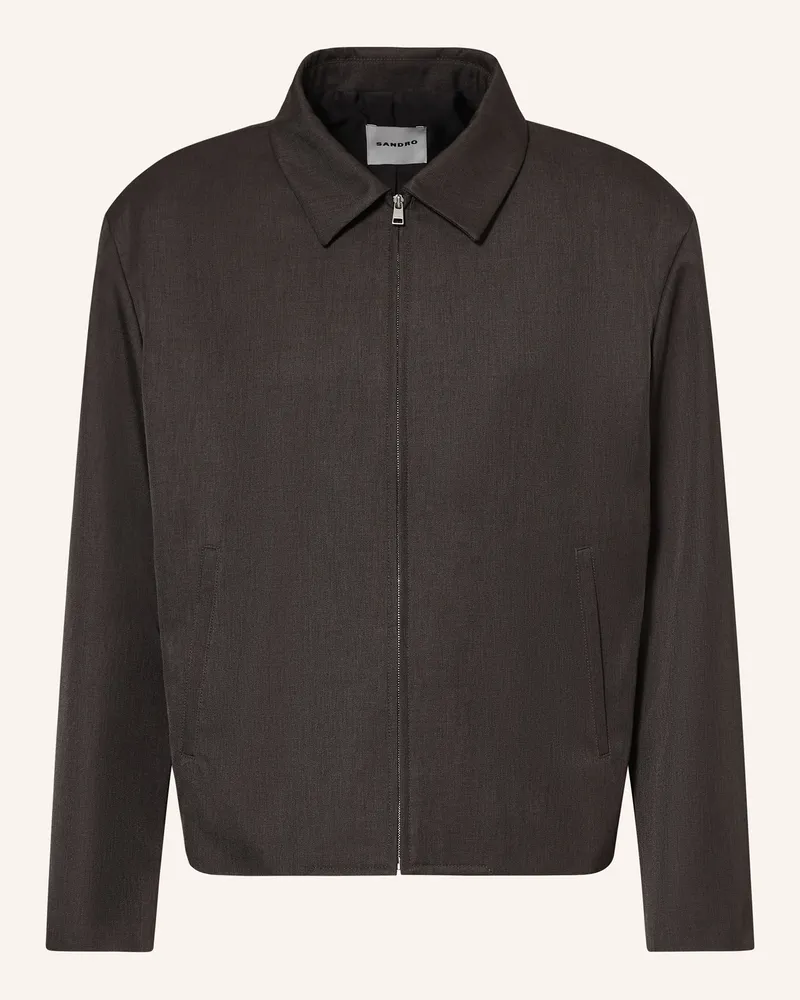 Sandro Blouson Dunkelgrau