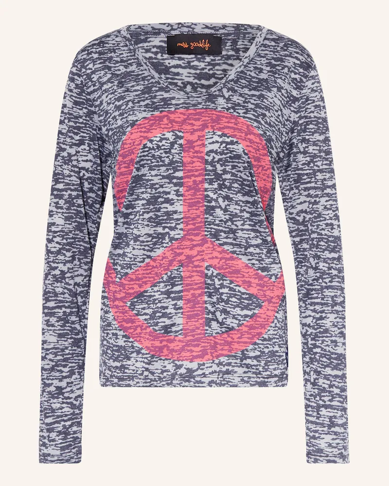 Miss Goodlife Longsleeve blau Dunkelblau