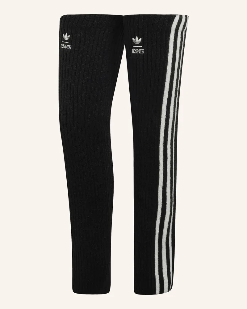 adidas Stulpen schwarz Schwarz