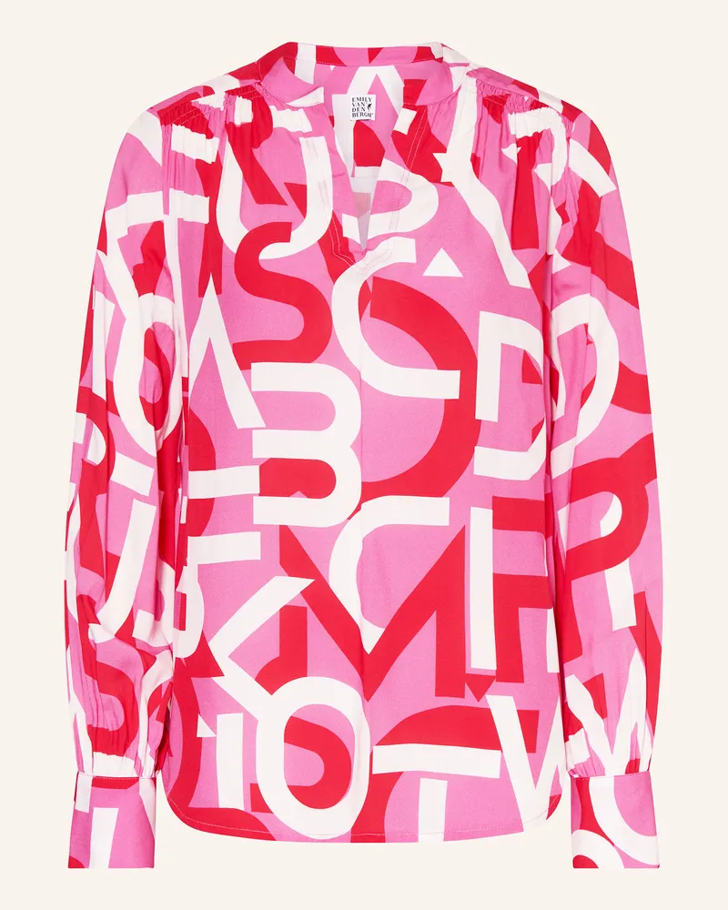 Emily van den Bergh Blusenshirt Pink