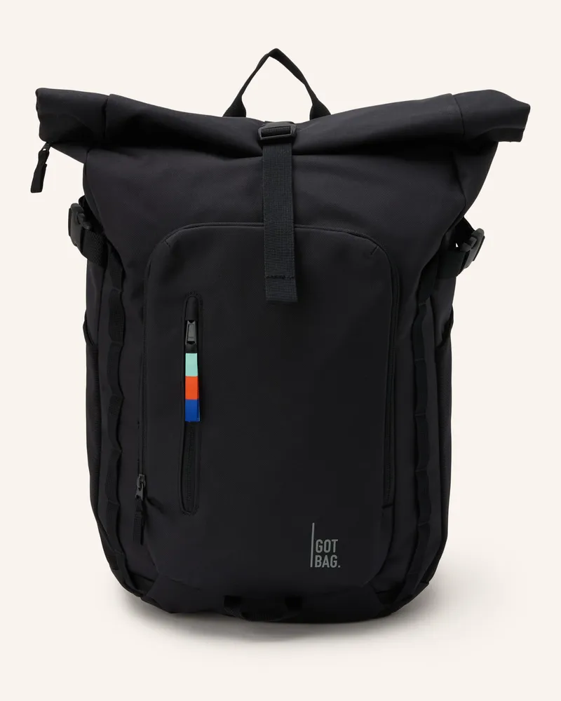 Got Bag Rucksack Rolltop Adventure schwarz Schwarz