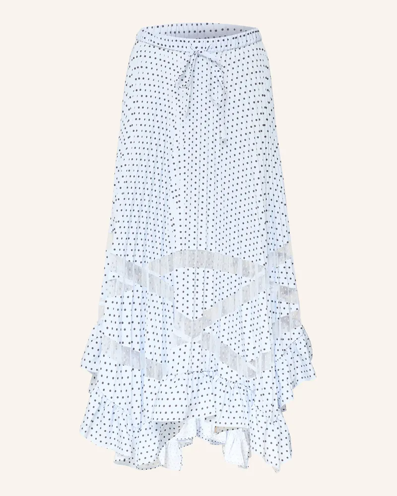 Claudie Pierlot Plisseerock Hellblau