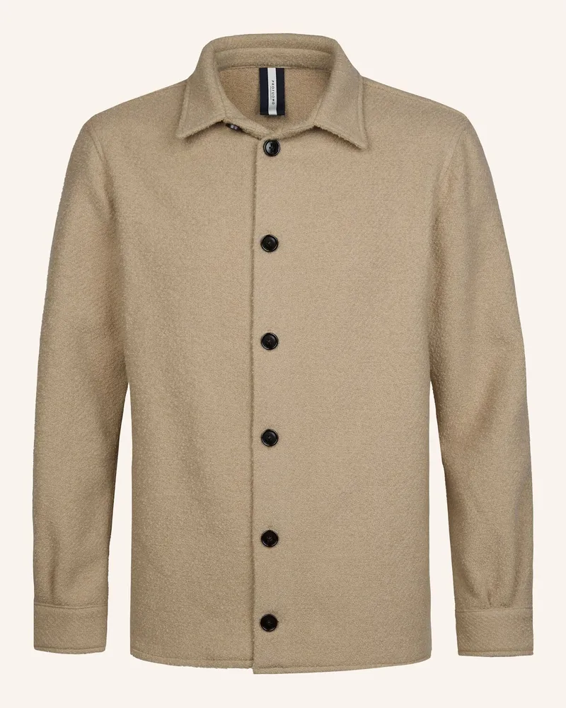 Profuomo Overshirt beige Hellbraun