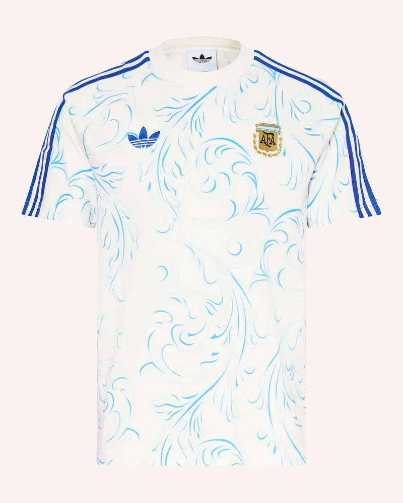 adidas T-Shirt ARGENTINIEN ORIGINALS Weiss