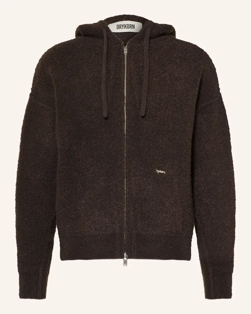 Drykorn Strickjacke Khalio braun Dunkelbraun