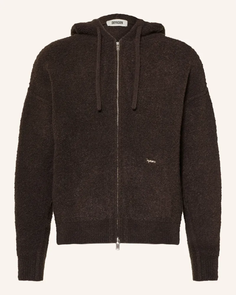 Drykorn Strickjacke Khalio braun Dunkelbraun