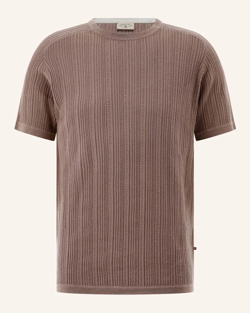 CG Strickshirt CG Bill Slim Fit Dunkelrot