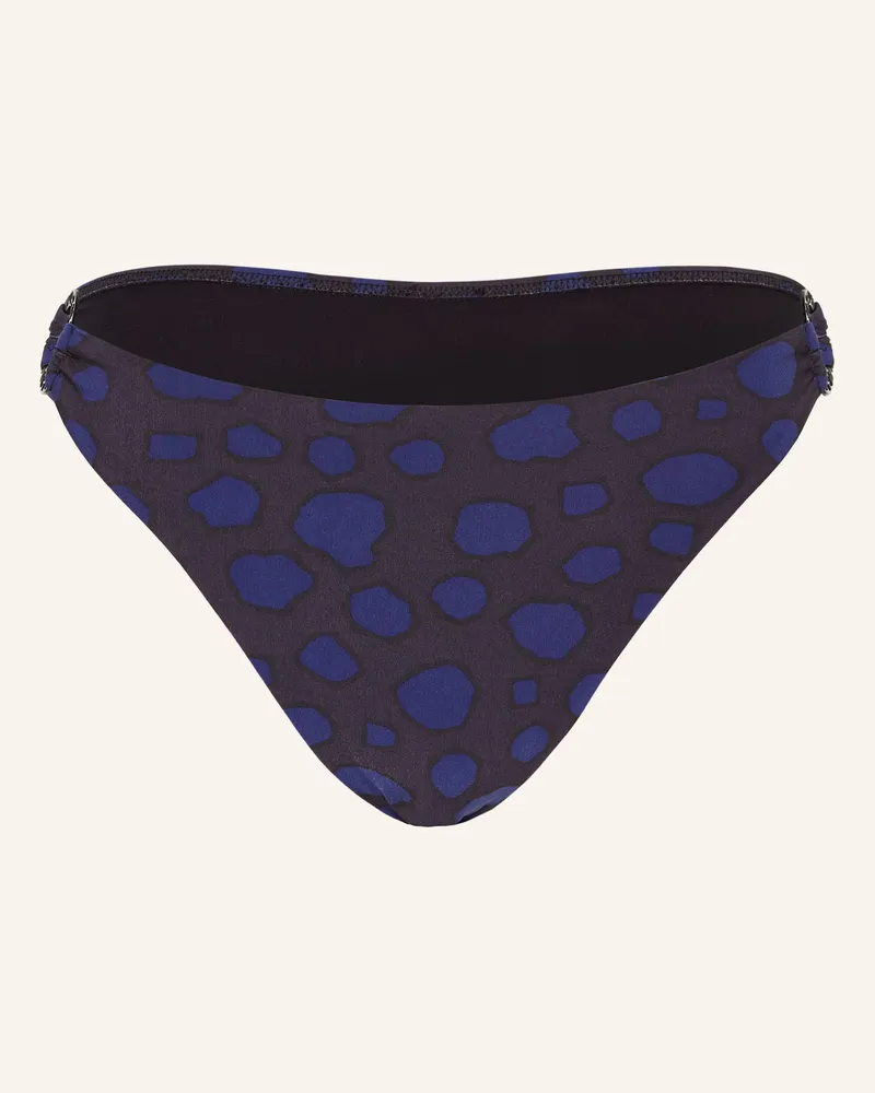 Maryan Mehlhorn Basic-Bikini-Hose BLUE DOTS Schwarz