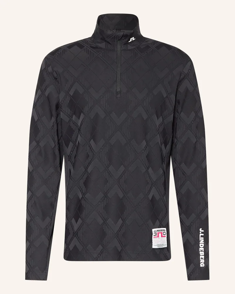 J.Lindeberg Funktionsshirt schwarz Schwarz