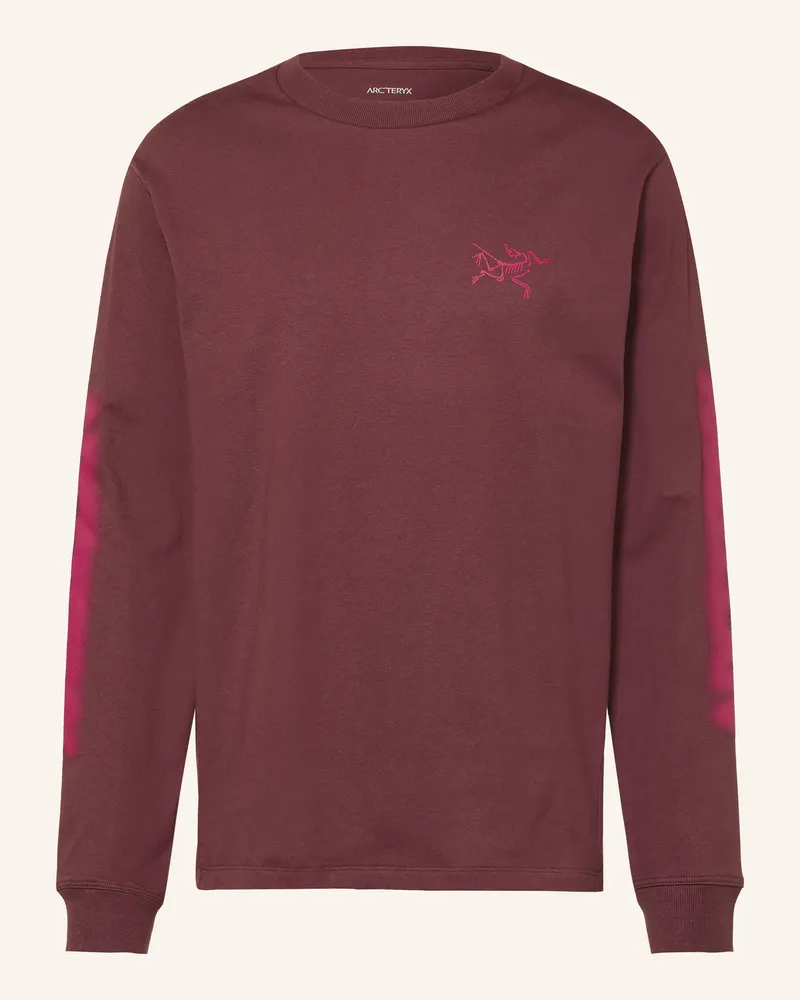 Arc'teryx Arc'teryx Longsleeve Kragg rot Dunkelrot