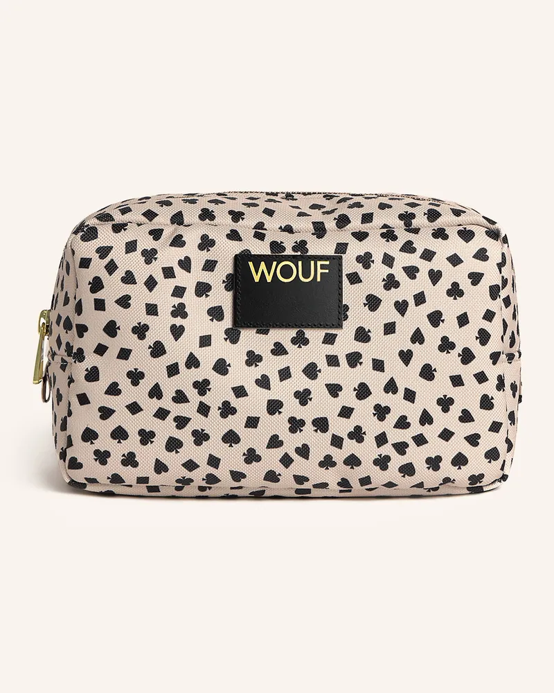 WOUF Kosmetiktasche BLUSH LEOPARD Creme